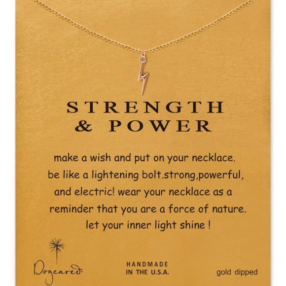 Dogeared Jewelry - Dogeared fashion necklace - lighting pendant NWT